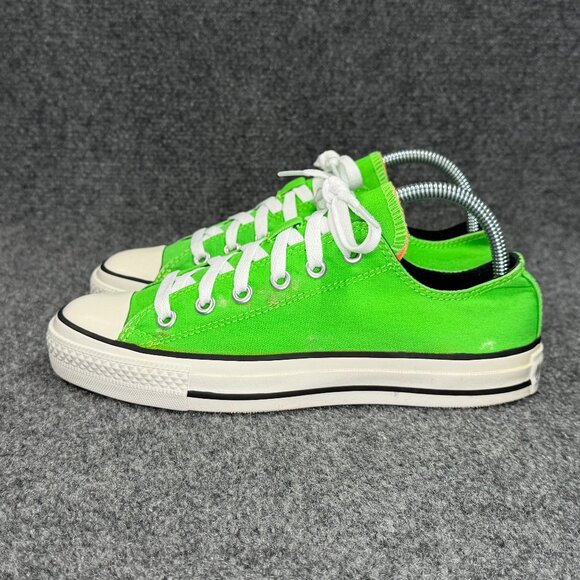 Converse All Star CT Double Tongue Ox Shoes Women's Size 8 Neon Green Athletic - Picture 5 of 12